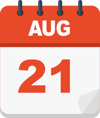 AUG 21 AUG 21