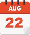 AUG 22 AUG 22
