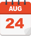 AUG 24 AUG 24