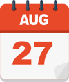 AUG 27 AUG 27