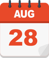 AUG 28 AUG 28