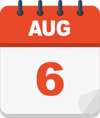 AUG 6 AUG 6